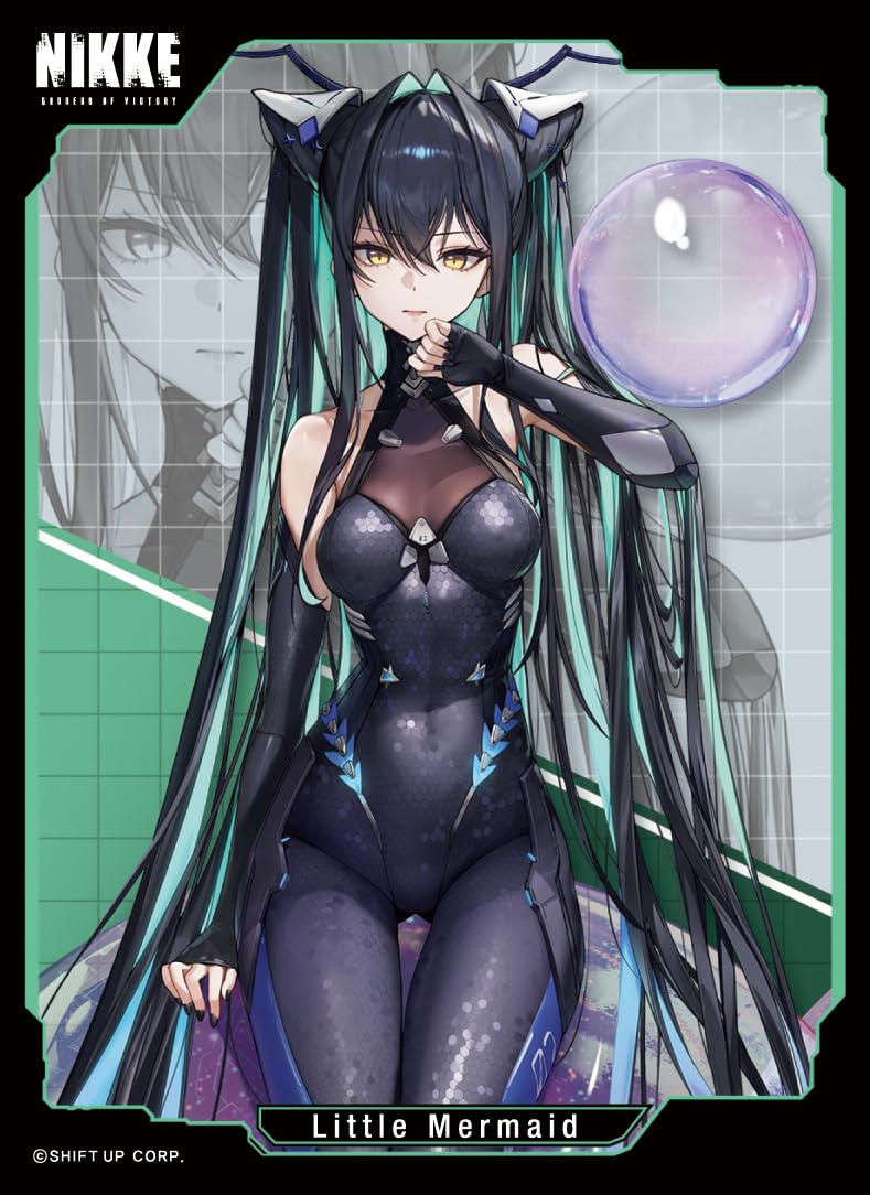 勝利の女神：NIKKE リトルマーメイド プレイマット&スリーブ Amazon.co.jp: きゃらスリーブコレクション マットシリーズ 勝利の女神